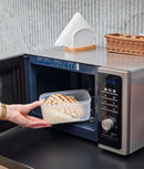 Set 4 caserole plastic pentru mâncare, dimensiuni individuale