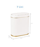 Coș gunoi inteligent, baie, automat, senzor mișcare