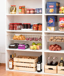 Set 8 cutii depozitare cămară, mari