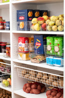 Set 8 cutii depozitare cămară, mari