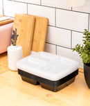 Set 32 caserole compartimentate, reutilizabile, pentru pregătirea meselor