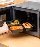 Set 32 caserole compartimentate, reutilizabile, pentru pregătirea meselor