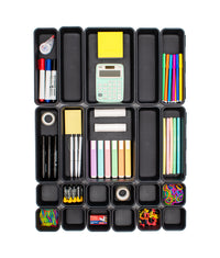 Set 22 cutii modulare organizare sertare birou