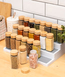 Set 24 sticluțe condimente, capac bambus