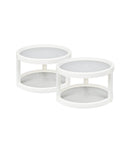 Set 2 tăvi rotative etajate Lazy Susan