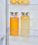 Set 2 carafe apă din sticlă, filtru inox, 1.6 L