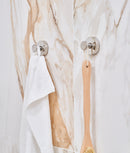 Set cârlige inteligente inox, montare fixă & ușoară, crom