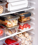 Set 4 caserole etanșe din plastic pentru mâncare