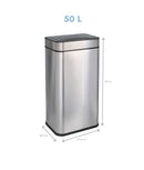 Coș gunoi inteligent, bucătărie, automat, senzor mișcare, 50L