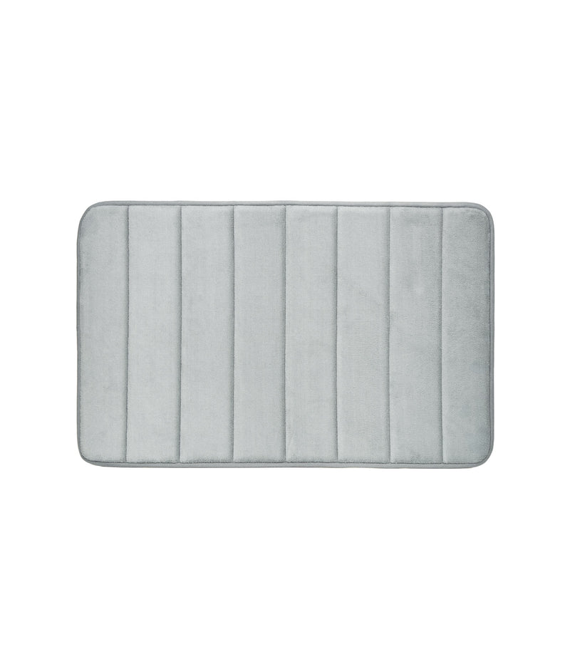 Covoraș cu spumă cu memorie, super-absorbant, pentru baie, gri