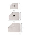 Covoraș uscare vase, super absorbant, microfibră, gri