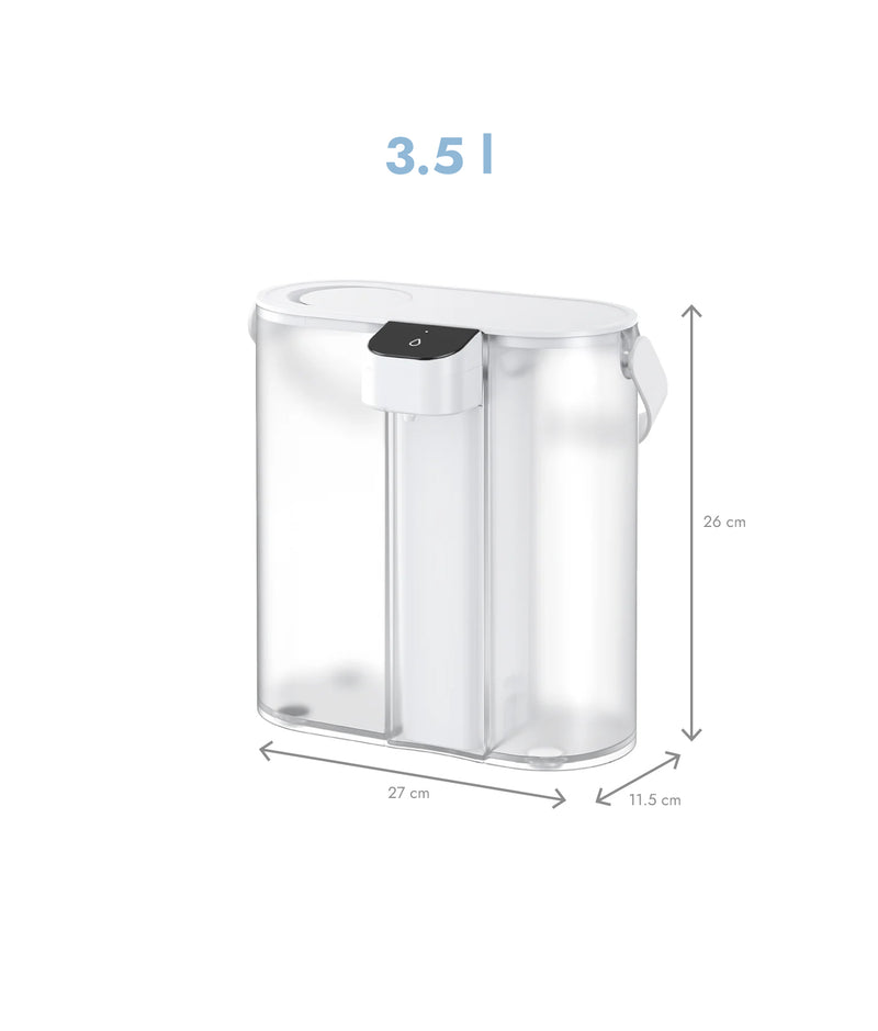 Dozator electric pentru filtrare apă, compact, 3.5L, mâner, filtru inclus