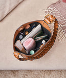 Organizator de geantă, compartimentat, negru