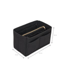 Organizator de geantă, compartimentat, negru