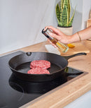 Set 2 pulverizatoare ulei și oțet, sticlă, capac inox