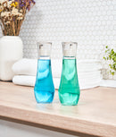 Set 2 recipient apă de gură, sticlă, capac dozare