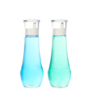 Set 2 recipient apă de gură, sticlă, capac dozare