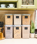 Set 6 recipiente etanșe alimente XXL