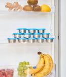 Set 12 recipiente sosuri, inox