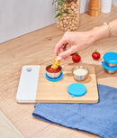 Set 12 recipiente sosuri, inox