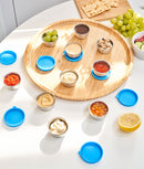 Set 12 recipiente sosuri, inox