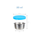 Set 12 recipiente sosuri, inox