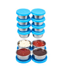 Set 12 recipiente sosuri, inox