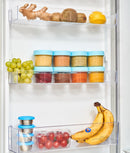 Set 12 recipiente etanșe sticlă pentru mâncare bebeluși