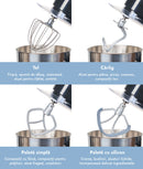 Robot de bucătărie, 5 accesorii, inox, MasterMix 1500