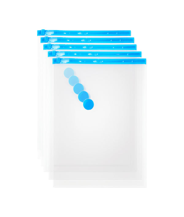 Set 5 saci vidat haine, 70 x 100 cm, mari