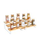 Set 2 suporturi etajate, modulare, bambus