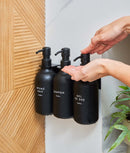 Set 24 etichete dozatoare îngrijire personală, albe, fără fundal