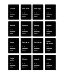 Set 32 etichete recipiente ceai, negre