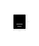 Set 24 etichete recipiente curățenie cu pulverizator, negre, marker inclus