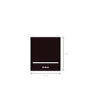 Set 2x20 etichete recipiente alimente uscate, negre, marker inclus