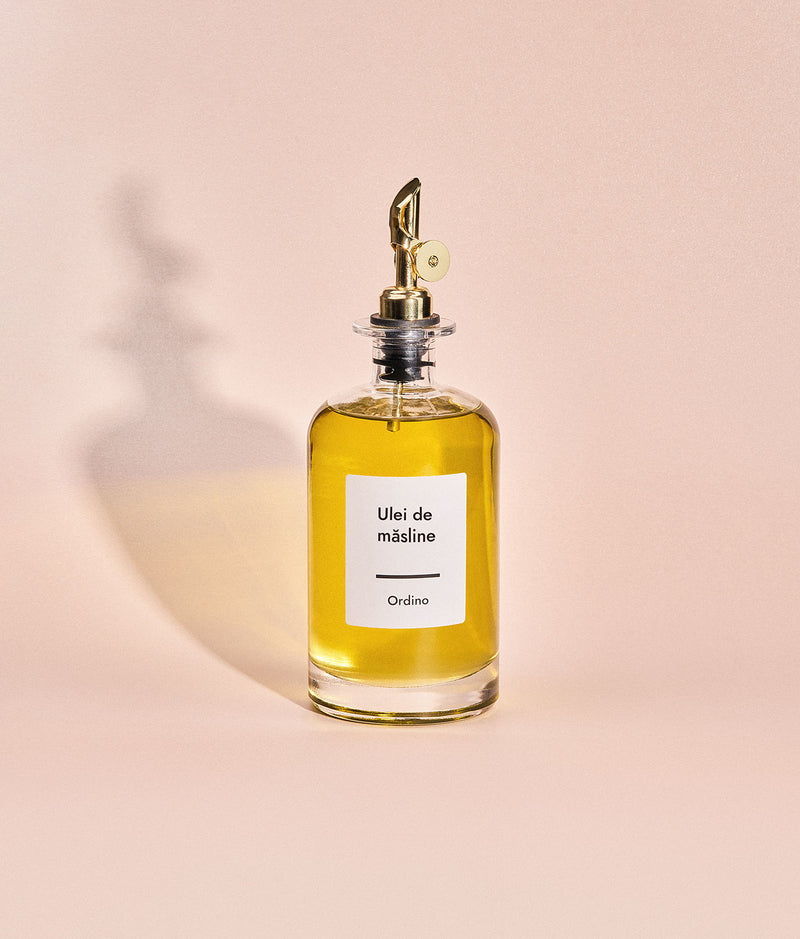 Set 6 etichete sticle ulei, albe, marker inclus