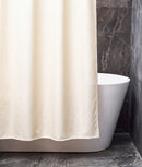 Set perdele duș DualDrape, strat protector & decorativ, cârlige duble