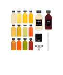 Set 12 sticluțe shot-uri imunitate, sticlă, capac etanș