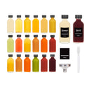 Set 18 sticluțe shot-uri imunitate, sticlă, capac etanș