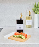 Set 4 sticle ulei și oțet, cu picurător, pătrate