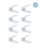 Set 24 organizatoare încălțăminte reglabile