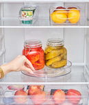 Tavă rotativă Lazy Susan, frigider, transparentă