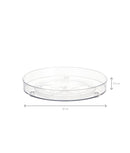 Tavă rotativă Lazy Susan, frigider, transparentă