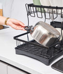 Uscător vase multifuncțional, semi-etajat