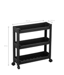 Organizator etajeră cu 3 nivele pe roți