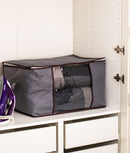 Set 3 huse depozitare haine, 90L