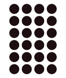 Set 4x24 etichete sticluțe condimente, negre, marker inclus