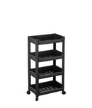 Organizator etajeră XL cu 4 nivele pe roți