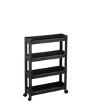 Organizator etajeră cu 4 nivele pe roți