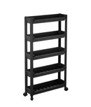 Organizator etajeră cu 5 nivele pe roți